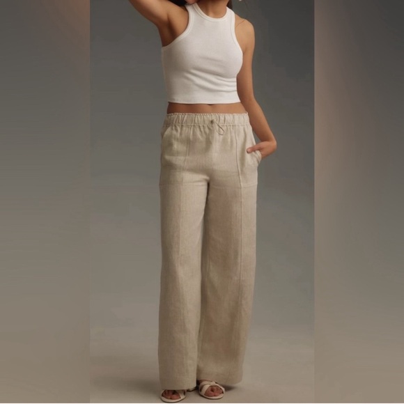 Reformation Declan Anthropologie Linen Pants Size XL NWT - Picture 1 of 11